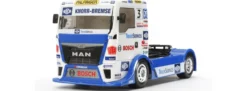 TAMIYA 58632 MAN TGS Racing Truck Team Hahn TT-01E | RC Auto Bausatz 1:14