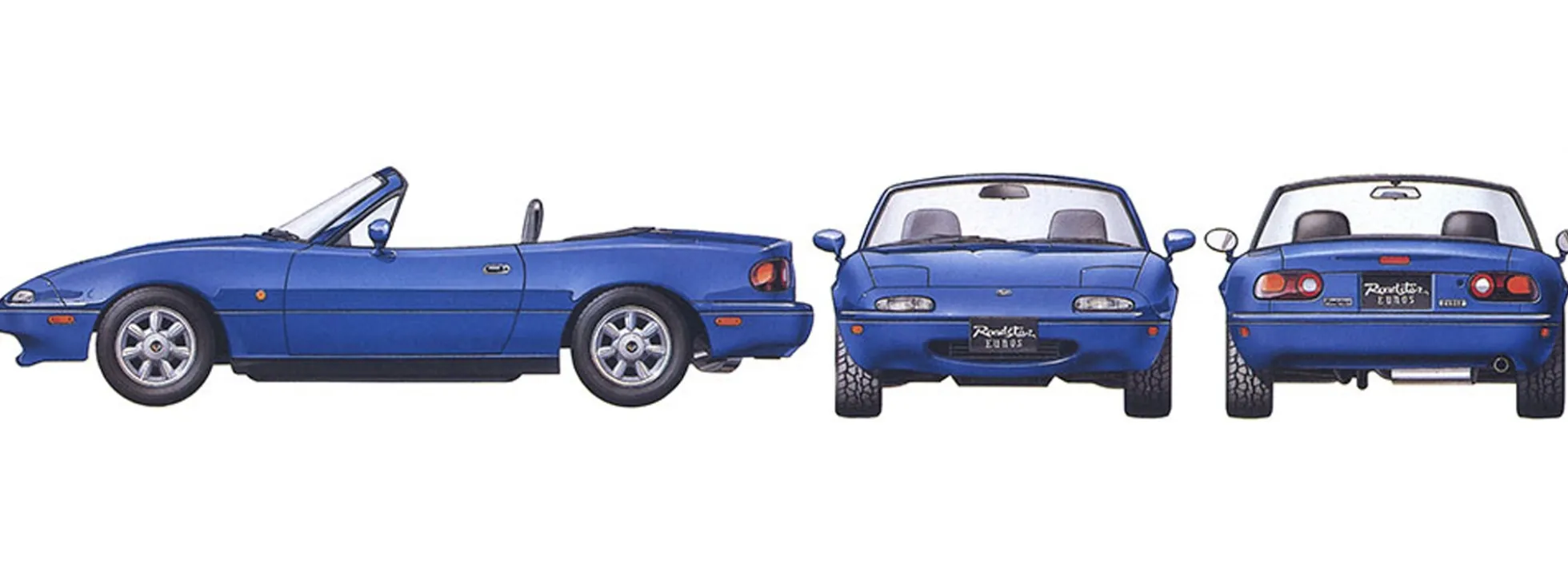 TAMIYA 24085 Mazda Eunos Roadster | Auto Bausatz 1:24