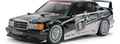 TAMIYA 47525 MB 190E 2.5-16 Evo II König-Pilsener TT-02 | Lackiert | RC Auto Bausatz 1:10