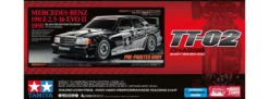 TAMIYA 47525 MB 190E 2.5-16 Evo II König-Pilsener TT-02 | Lackiert | RC Auto Bausatz 1:10