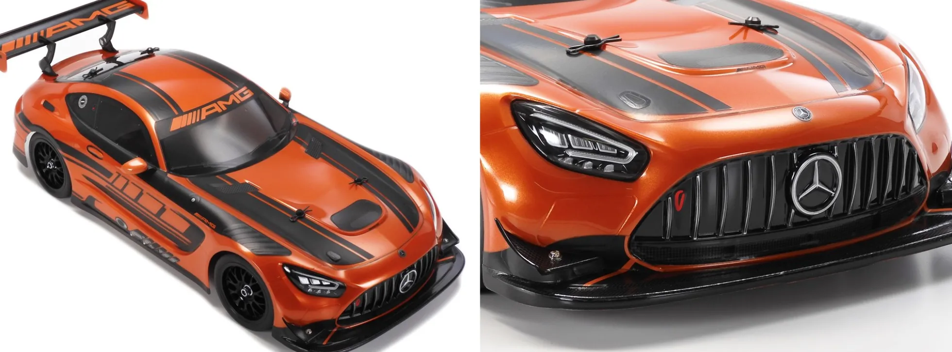 TAMIYA 47519 Mercedes-AMG GT3 EVO TT-02 | Lackiert | RC Auto Bausatz 1:10