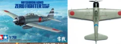 TAMIYA 60784 Mitsubishi A6M3 Zero Fighter Flugzeug Bausatz 1:72