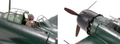 TAMIYA 60318 Mitsubishi A6M5 Zero Fighter M52 | Flugzeug Bausatz 1:32