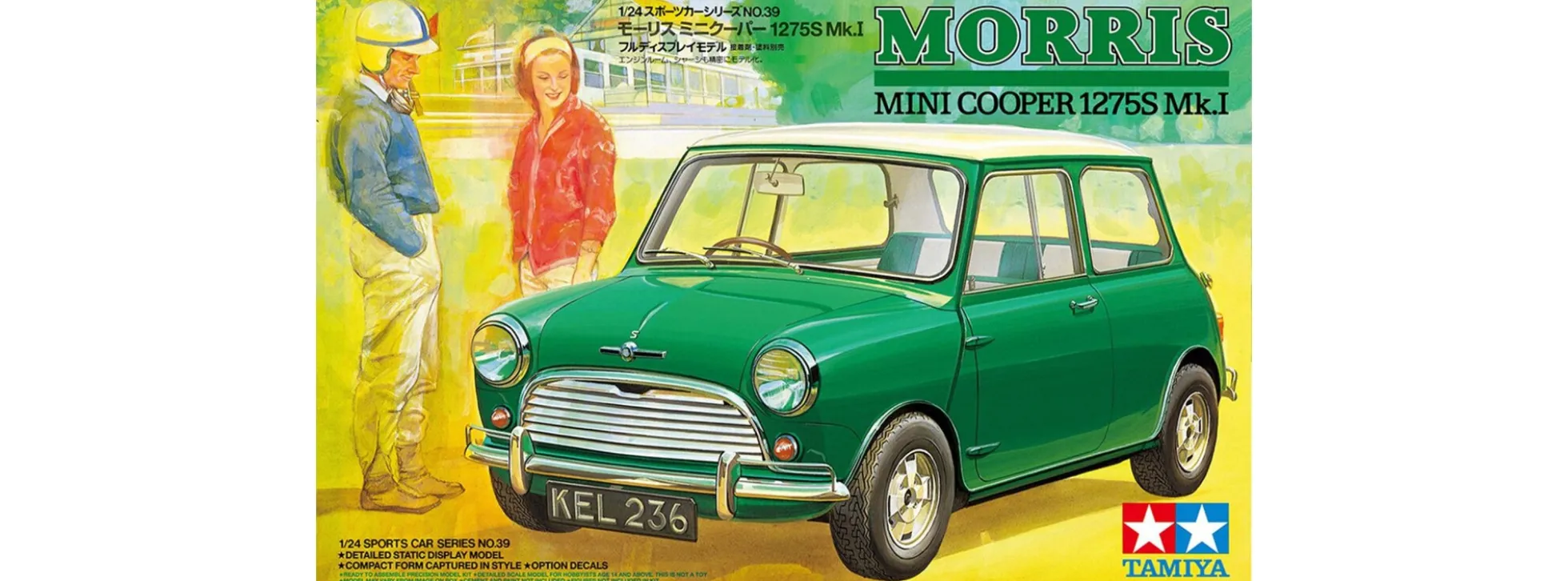 TAMIYA 24039 Morris Mini Cooper 1275S Mk.I | Auto Bausatz 1:24