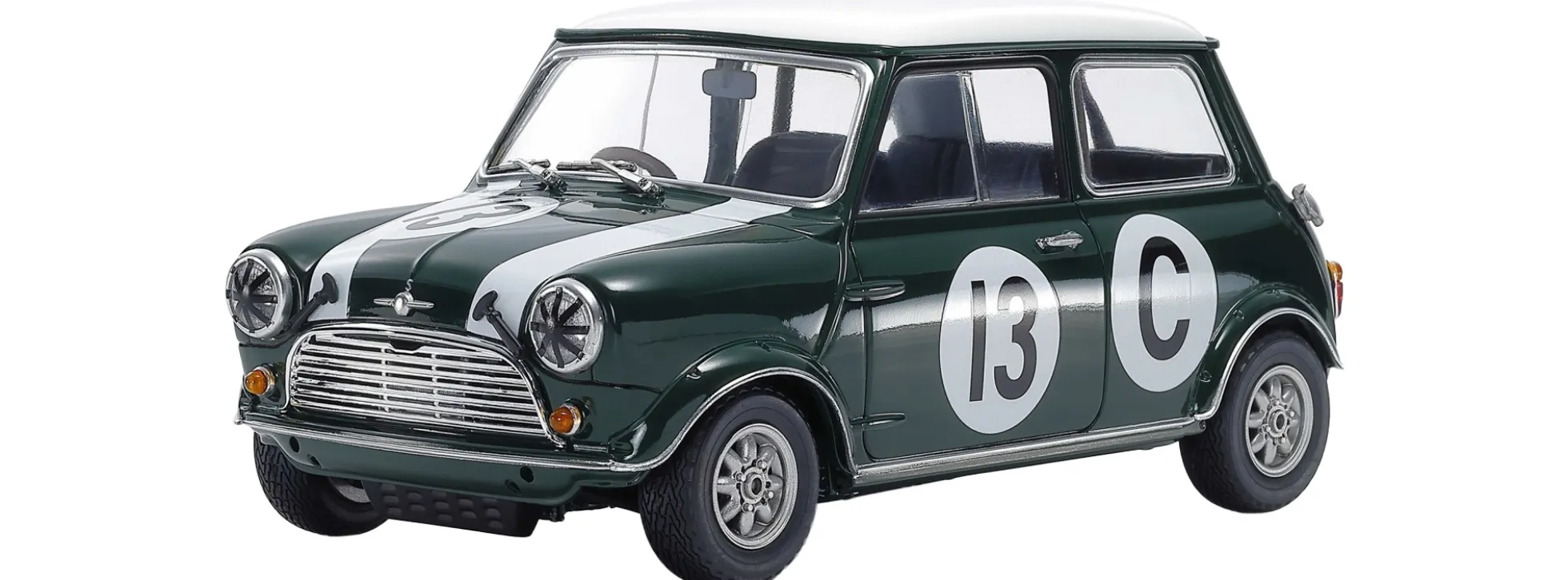 TAMIYA 24130 Morris Mini Copper Racing | Auto Bausatz 1:24