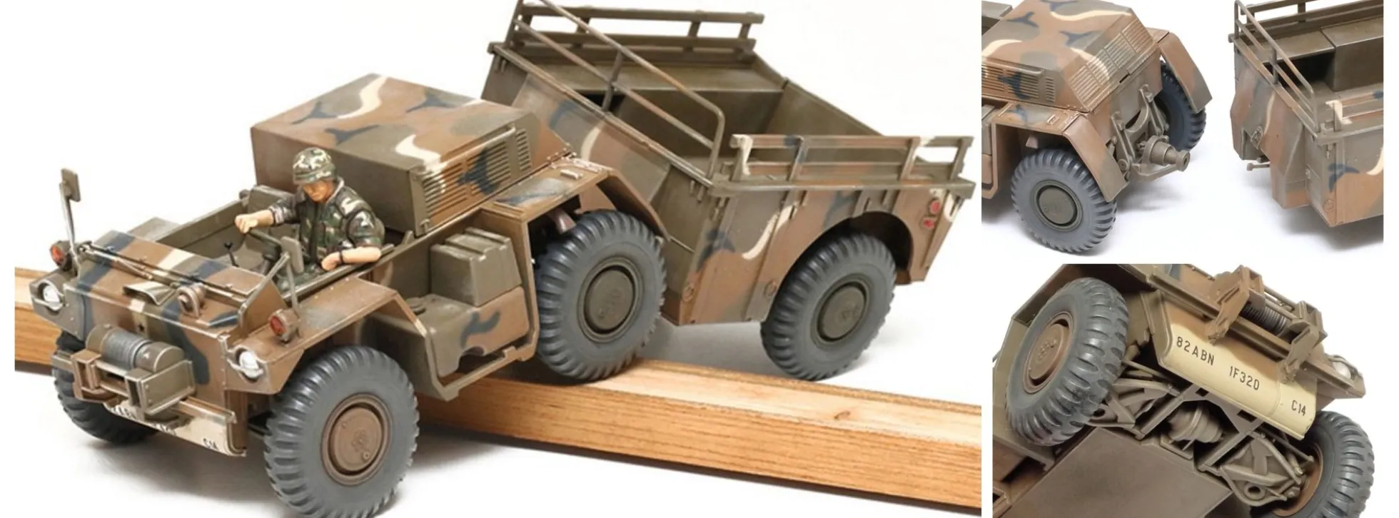 TAMIYA 35330 M561 Transport-Fahrzeug Gama Goat Militär Bausatz 1:35