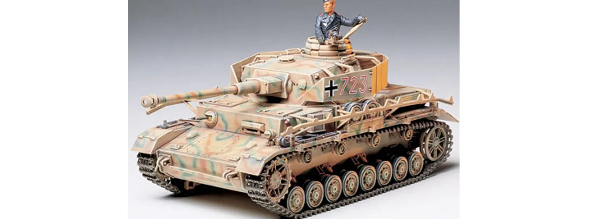 TAMIYA 35181 Panzerkampfwagen IV Ausf. J inkl. 1 Figur | Bausatz 1:35
