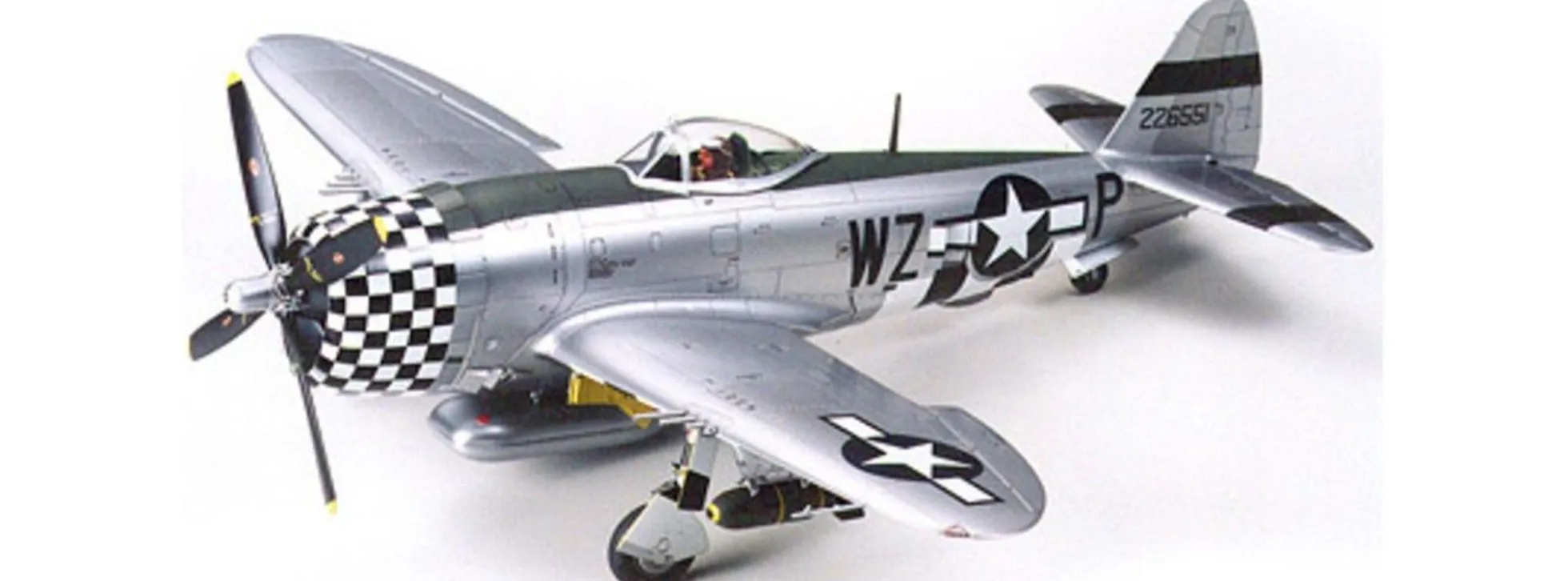 TAMIYA 61090 P-47D Thunderbolt | Bubbletop | Flugzeug Bausatz 1:48