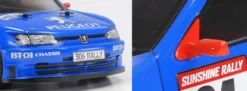 TAMIYA 47513 Peugeot 306 Maxi BT-01 | RC-Auto vorlackierter Bausatz 1:10