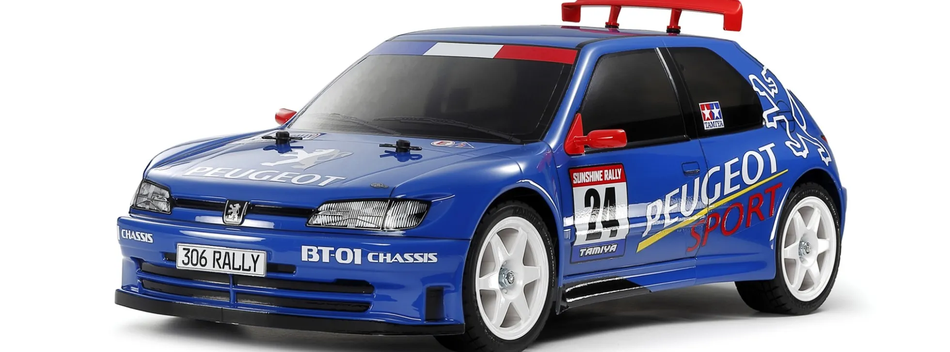 TAMIYA 47513 Peugeot 306 Maxi BT-01 | RC-Auto vorlackierter Bausatz 1:10