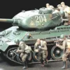 TAMIYA 35207 Russische Infanterie beim Angriff | 12 Figuren | Bausatz 1:35