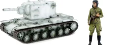 TAMIYA 35375 Russischer Schwerer Panzer KV-2 152mm | Militär Bausatz 1:35