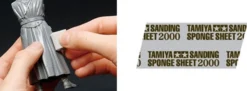TAMIYA 87170 Schleifschwamm 2000er Körnung | 114x140mm
