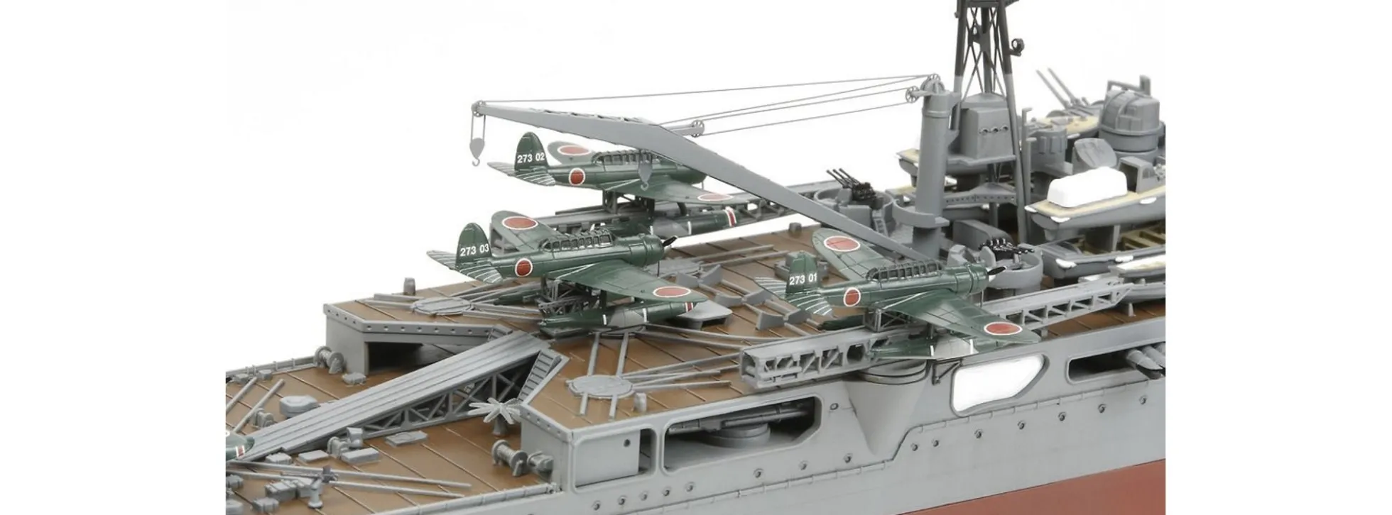 TAMIYA 78024 Schwerer Japan. Kreuzer Tone | Schiff Bausatz 1:350