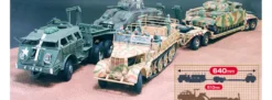 TAMIYA 35246 Sd.Kfz. 9 FAMO + Sd.Anh. 116 Bausatz 1:35