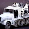 TAMIYA 35050 Sd.Kfz. 7/1 Vierlingsflak auf Halbkettenfahrzeug | Militär Bausatz 1:35