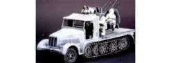 TAMIYA 35050 Sd.Kfz. 7/1 Vierlingsflak auf Halbkettenfahrzeug | Militär Bausatz 1:35