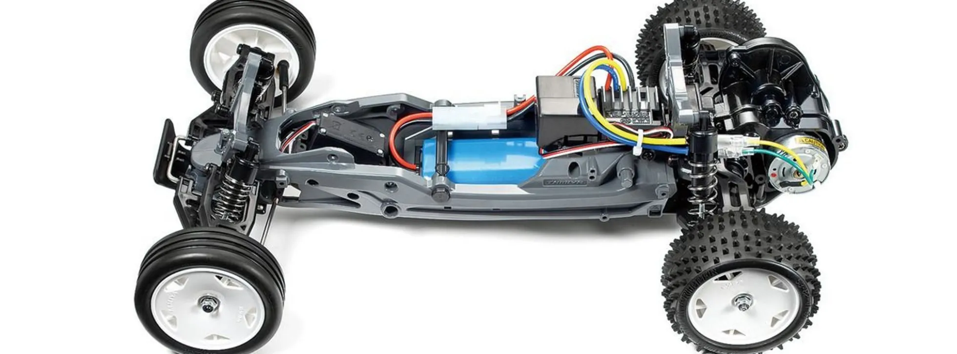 TAMIYA 58587SET1 DT-03 Neo Fighter Buggy Komplett RC Auto Bausatz 1:10