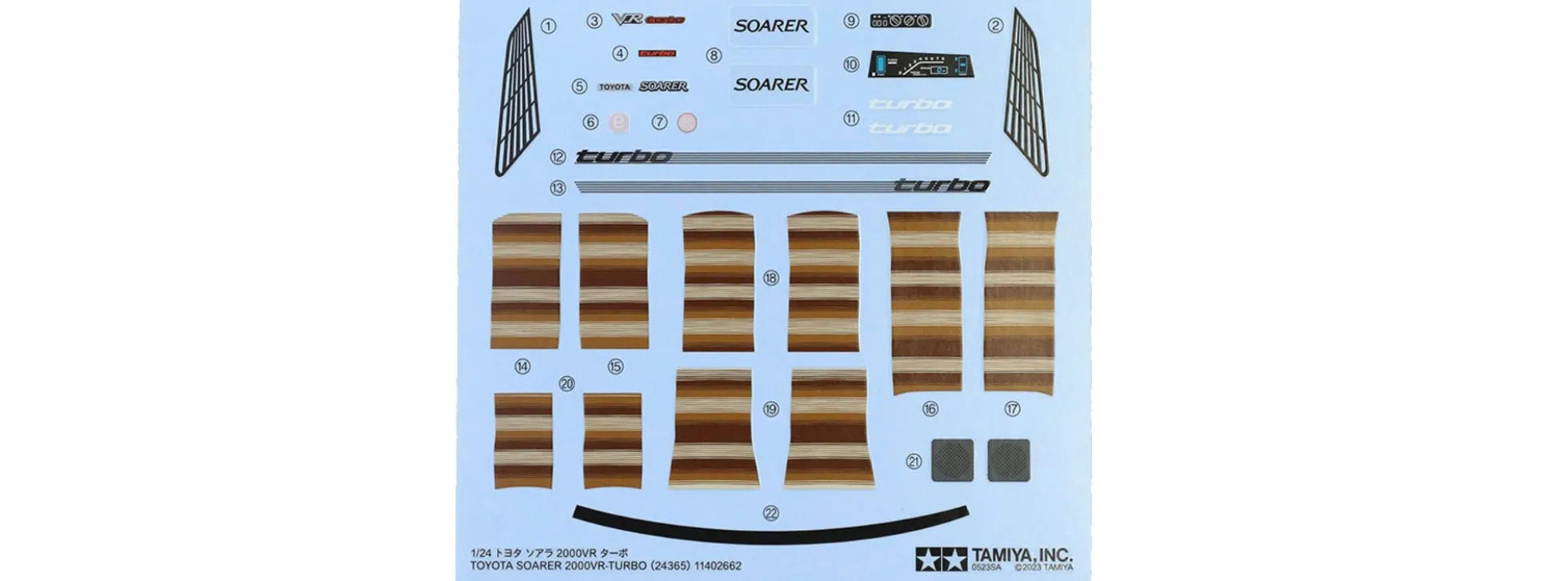 TAMIYA 24365 Toyota Soarer 2000VR-Turbo | Auto Bausatz 1:24