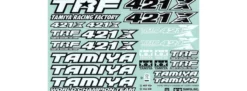 TAMIYA 311424554 TRF421X Aufkleber | RC Auto Zubehör