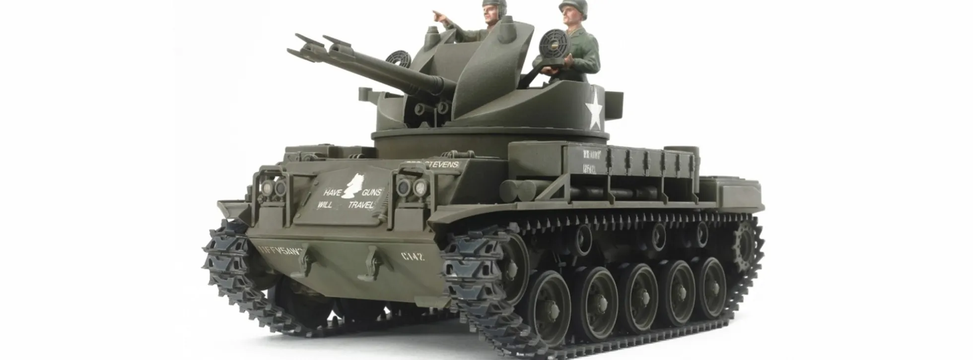 TAMIYA 35161 US Flak-Panzer M42 Duster | Militär Bausatz 1:35