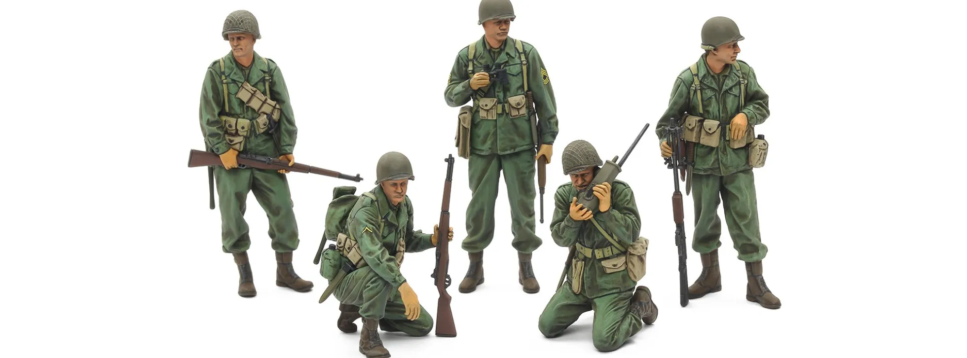 TAMIYA 35379 US Infanterie-Aufklärer Trupp (5) | Figuren Bausatz 1:35