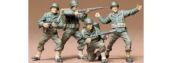 TAMIYA 35013 US INFANTRY Figuren | 4 Stück | Bausatz 1:35