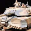 TAMIYA 35158 US M1A1 Abrams mit Minenpflug | Panzer Bausatz 1:35