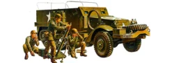 TAMIYA 35083 U.S. M21 Halbkette mit Mörser | Militär Bausatz 1:35