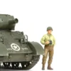 TAMIYA 35312 U.S. M8 Haubitze mit Figuren Bausatz 1:35