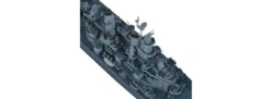 TAMIYA 31613 US Missouri BB-63 Schlachtschiff | Schiff Bausatz 1:700
