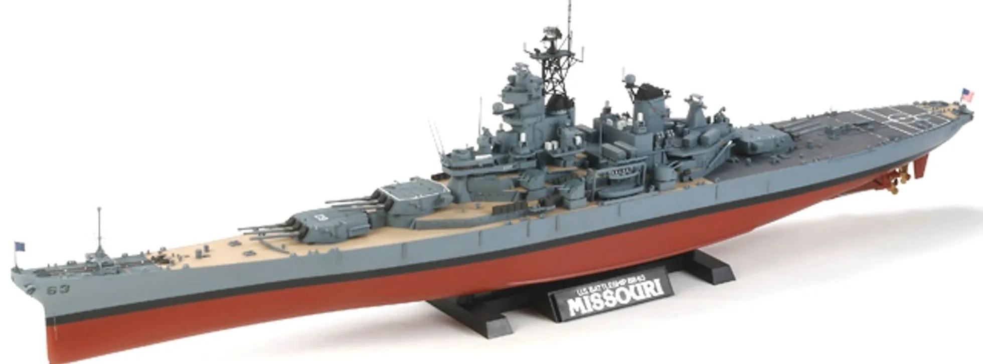 TAMIYA 78029 USS BB-63 Missouri Schlachtschiff Bausatz 1:350