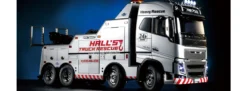 TAMIYA 47528 Volvo FH16 Abschlepper 8x4 - silber | RC LKW Bausatz 1:14