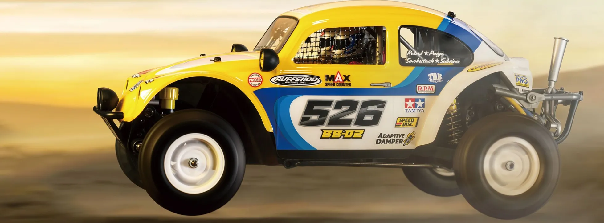 TAMIYA 58757 VW Dune Beetle Cross 2WD BB-02 | RC Auto Bausatz 1:9