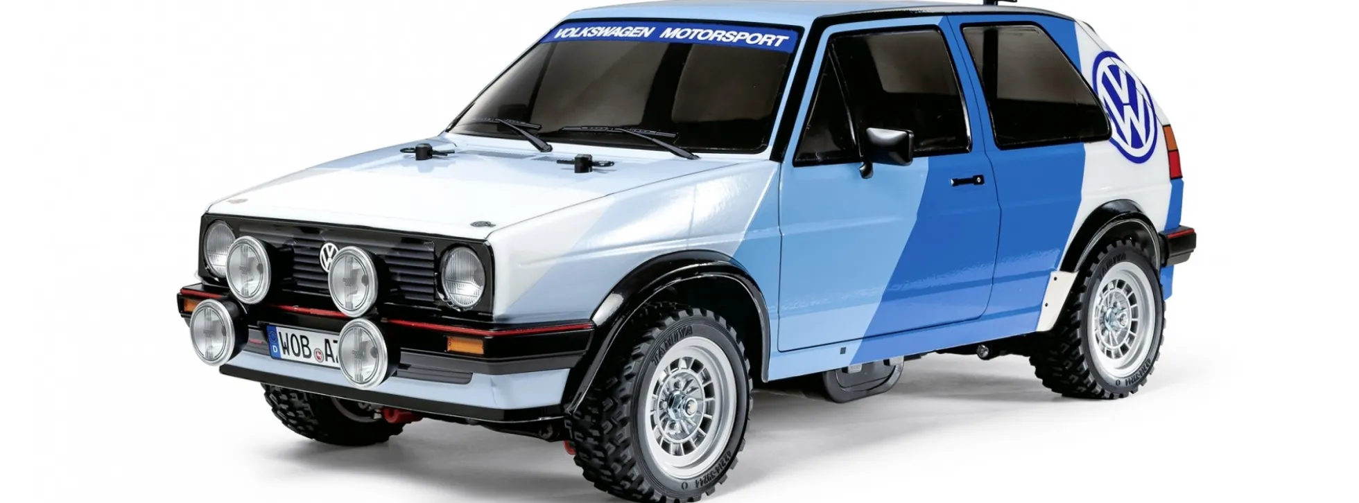TAMIYA 58714 VW Golf Mk2 GTI 16V Rally MF-01X | RC Auto Bausatz 1:10
