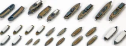 TAMIYA 78026 WWII Japanische Versorgungs-Boote Schiff Bausatz 1:350