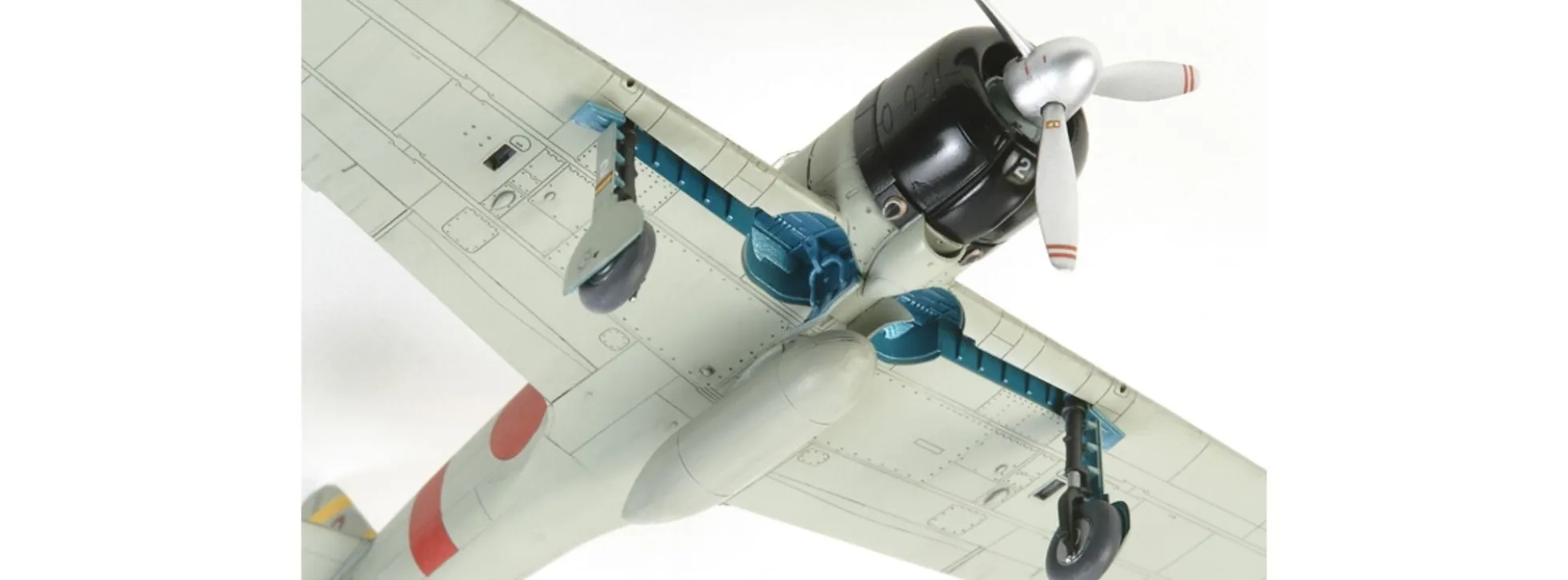 TAMIYA 60780 WWII Mitsubishi A6M2b (ZEKE) Flugzeug Bausatz 1:72