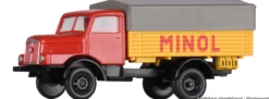 TILLIG 19077 IFA H3A Hochbordpritsche Plane MINOL | LKW-Modell 1:120