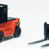 TOMYTEC 3518 Gabelstapler orange | 2 Stück | Fertigmodell 1:160