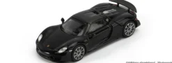 Trends-Hobby 864TH000001 Porsche 918 Spyder - schwarz | Modellauto 1:64