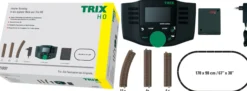 TRIX 21000 Digitaler Einstieg Set mit MS2 + Gleisoval | Spur H0
