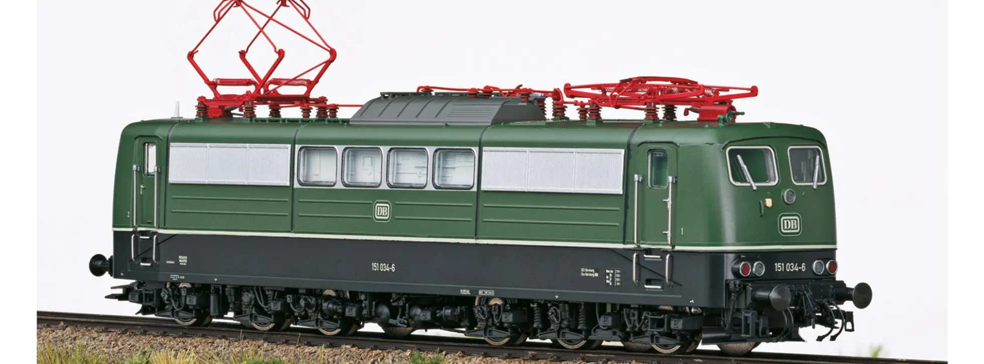 TRIX 25651 E-Lok BR 151 034-6 DB | DCC/mfx Sound + Pantos | Spur H0