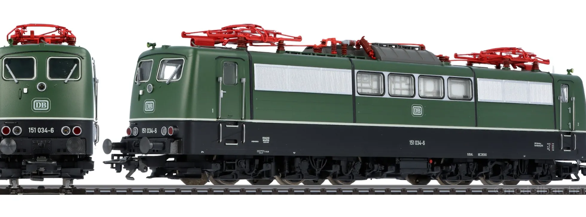 TRIX 25651 E-Lok BR 151 034-6 DB | DCC/mfx Sound + Pantos | Spur H0