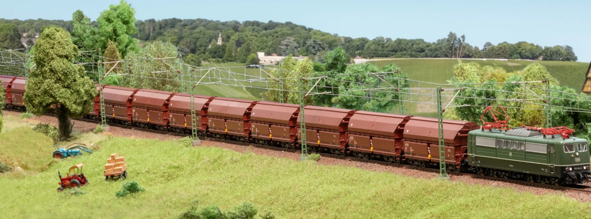 TRIX 25651 E-Lok BR 151 034-6 DB | DCC/mfx Sound + Pantos | Spur H0