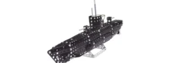 tronico 10128 Metallbaukasten U-Boot Typ VII C-41 | 1:23 | 476 Teile