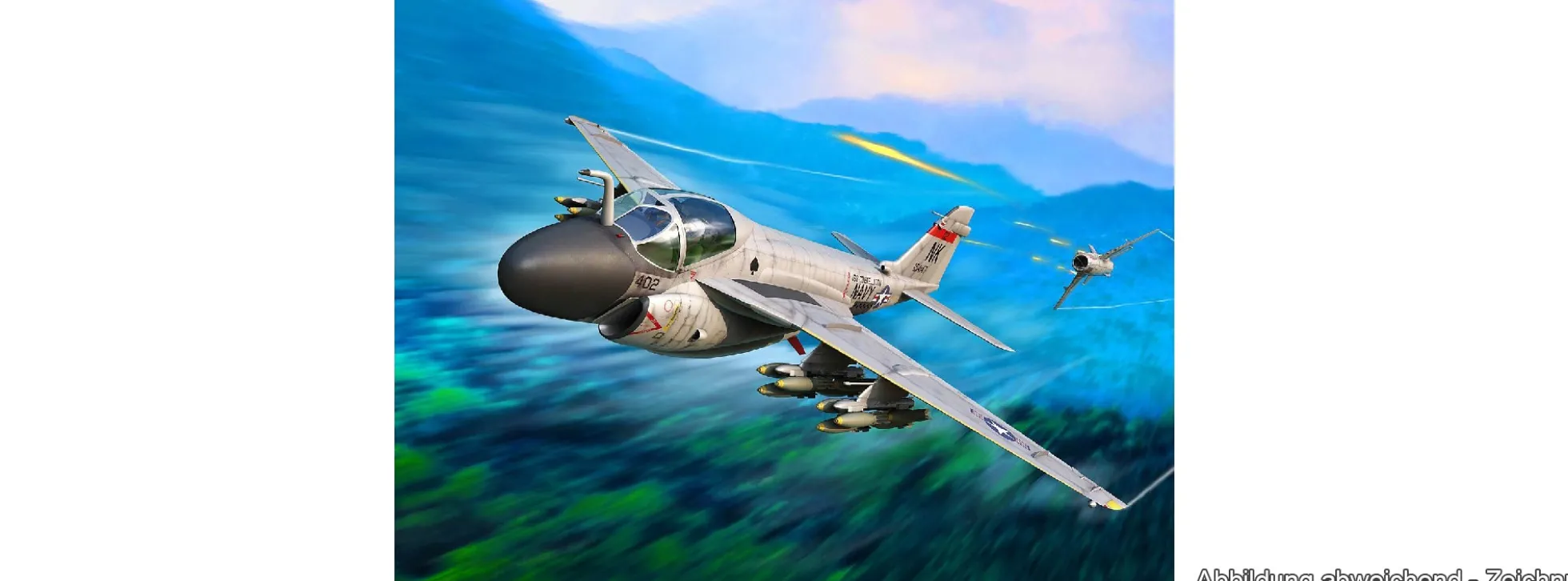TRUMPETER 1640 A-6A Intruder | Flugzeugbausatz 1:72