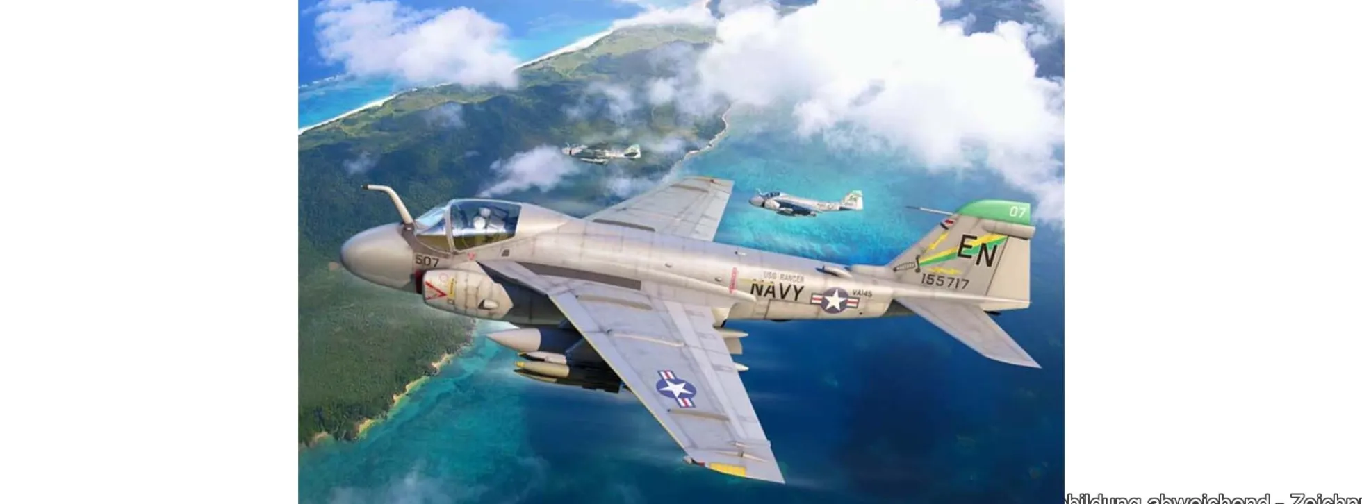 TRUMPETER 01641 A-6E Intruder | Flugzeug Bausatz 1:72