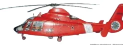 TRUMPETER 02801 Aerospatiale HH-65A Dolphin | Hubschrauber Bausatz 1:48