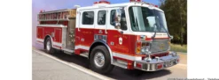 TRUMPETER 07445 American LaFrance Eagle Feuerlöschfahrzeug | Feuerwehr Bausatz 1:72
