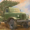 TRUMPETER 01075 BM-13NM Raketenwerfer | Militär Bausatz 1:35